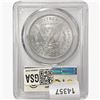 Image 2 : 1878 7TF Rev 78 Morgan Silver Dollar PCGS MS62