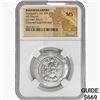 Image 1 : 399-420 AD Sasanian Empire Silver Drachm NGC MS