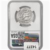 Image 2 : 399-420 AD Sasanian Empire Silver Drachm NGC MS