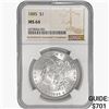 Image 1 : 1885 Morgan Silver Dollar NGC MS64
