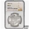 Image 1 : 1882-S Morgan Silver Dollar NGC MS63