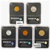 Image 2 : [5] 1859-1943 US Varied Coinage PCS