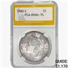 Image 1 : 1880-S Morgan Silver Dollar PGA MS66+ PL