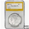 Image 1 : 1921-D Morgan Silver Dollar PGA MS64 PL
