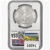 Image 2 : 1881-S Morgan Silver Dollar NGC MS66