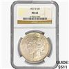 Image 1 : 1927-D Silver Peace Dollar NGC MS62