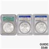 Image 1 : [3] American Silver Eagles PCGS/ICG MS70 [2006, [2