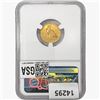 Image 2 : 1928 $2.50 Gold Quarter Eagle NGC MS62