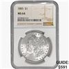 Image 1 : 1885 Morgan Silver Dollar NGC MS64