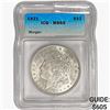 Image 1 : 1921 Morgan Silver Dollar ICG MS65
