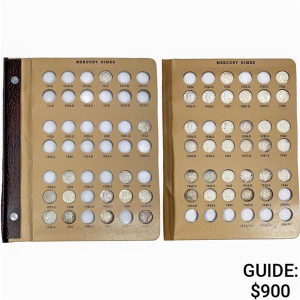 1917-2004 Mercury and Roosevelt Dime Collection [1