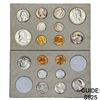 Image 1 : 1956 US Double Mint Set [18 Coins]