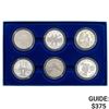 Image 1 : 1983-2004 US Commemorative Silver Dollars [6 Coins