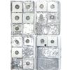 Image 2 : 1851-1876 Three Cent and 1/2 Dime Book [15 Coins]