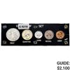 Image 1 : 1942 US Proof Mint Set [5 Coins]