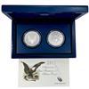 Image 2 : 2012-S US Silver Eagle PF and Rev. PF Set