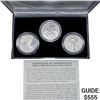 Image 1 : 2006 American Eagle 20th Anniv. Silv. Set [3 Coins