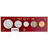 Image 1 : 1962 US Proof Mint Set [5 Coins]