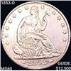 Image 1 : 1853-O Seated Liberty Half Dollar UNCIRCULATED