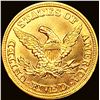 Image 2 : 1849 $5 Gold Half Eagle GEM BU PL