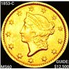 Image 1 : 1853-C Rare Gold Dollar UNCIRCULATED