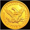 Image 2 : 1853 $5 Gold Half Eagle UNCIRCULATED