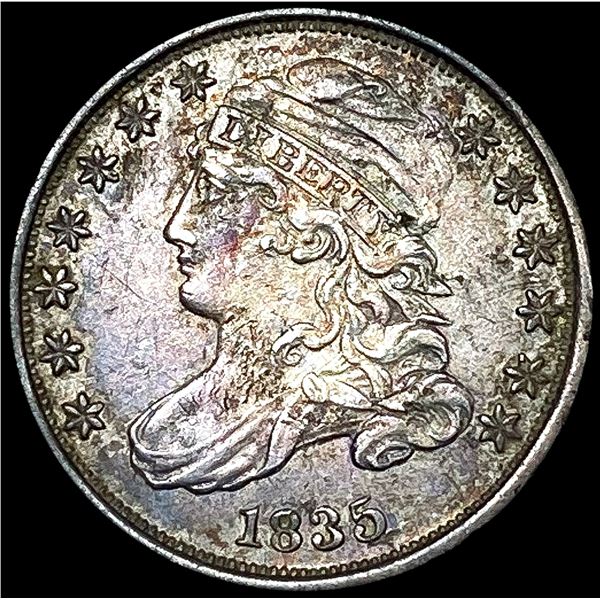 1835 Capped Bust Dime NEARLY UNCIRCULATED