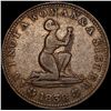 Image 1 : 1838 Hard Times Token NEARLY UNCIRCULATED