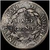 Image 2 : 1809 Classic Head Half Cent NICELY CIRCULATED