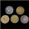 Image 1 : [5] Civil War Tokens HIGH GRADE