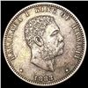 Image 1 : 1883 Kingdom of Hawaii Quarter NEARLY UNCIRCULATED
