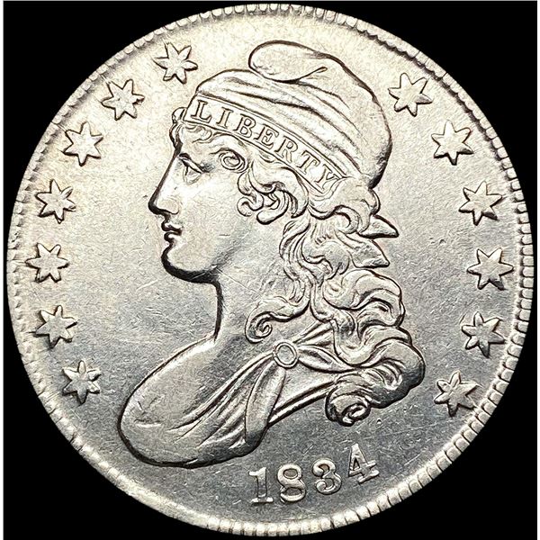 1834 Capped Bust Half Dollar CLOSELY UNCIRCULATED