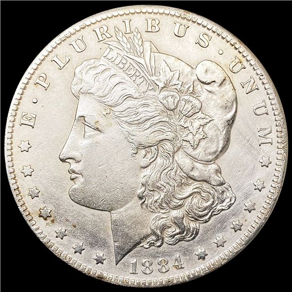 1884-S Morgan Silver Dollar CLOSELY UNCIRCULATED