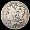 Image 1 : 1893-CC Morgan Silver Dollar NICELY CIRCULATED