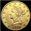 Image 1 : 1880 $10 Gold Eagle LIGHTLY CIRCULATED