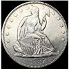 Image 1 : 1857 Seated Liberty Half Dollar CLOSELY UNCIRCULAT