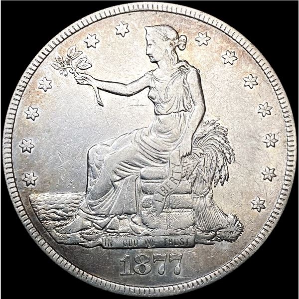 1877-S Silver Trade Dollar LIGHTLY CIRCULATED
