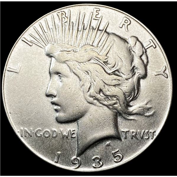 1935 Silver Peace Dollar LIGHTLY CIRCULATED