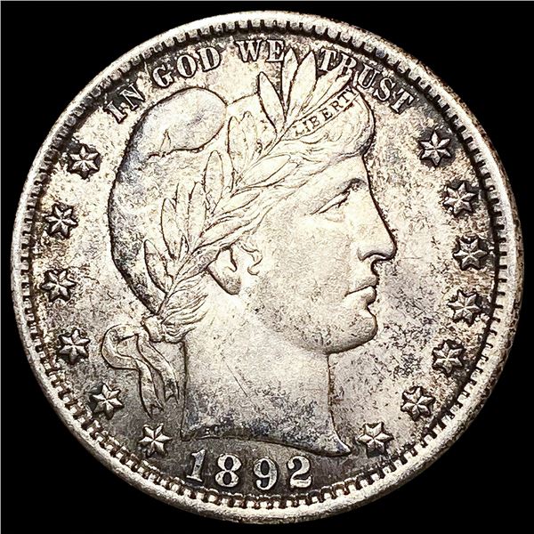 1892 Barber Quarter UNCIRCULATED
