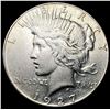Image 1 : 1927 Silver Peace Dollar CLOSELY UNCIRCULATED