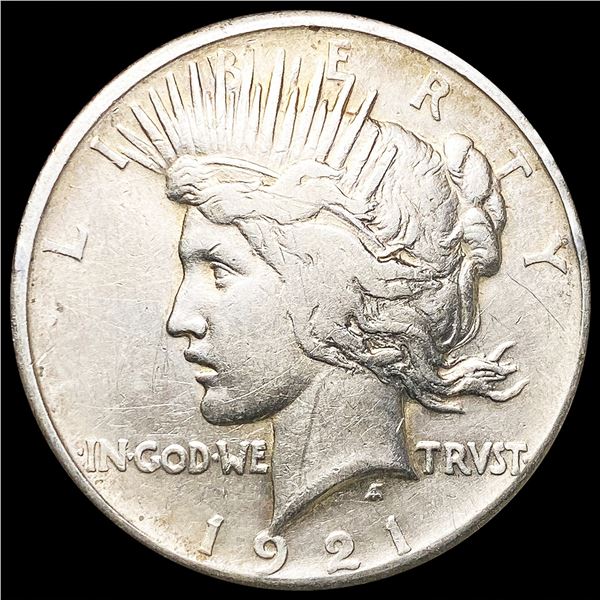 1921 Silver Peace Dollar LIGHTLY CIRCULATED