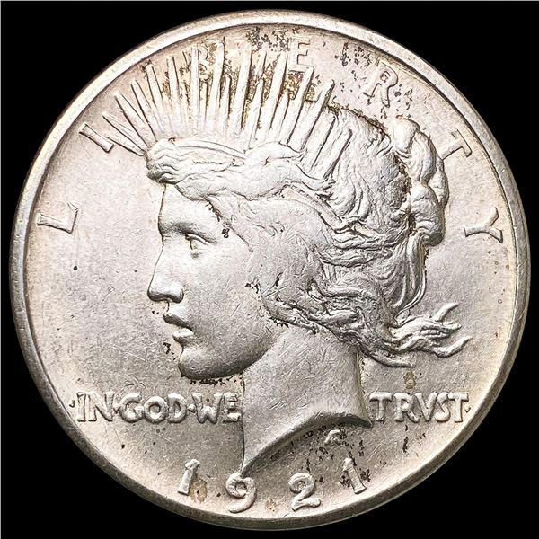1921 Silver Peace Dollar CLOSELY UNCIRCULATED