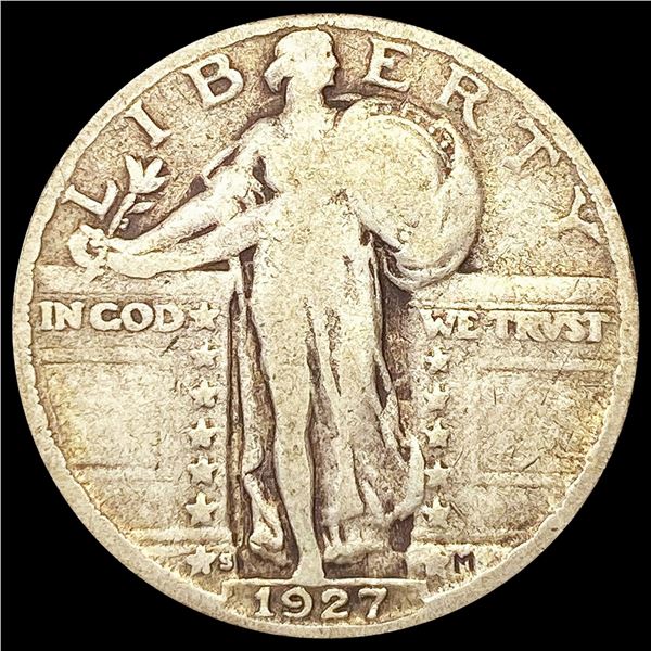 1927-S Standing Liberty Quarter NICELY CIRCULATED