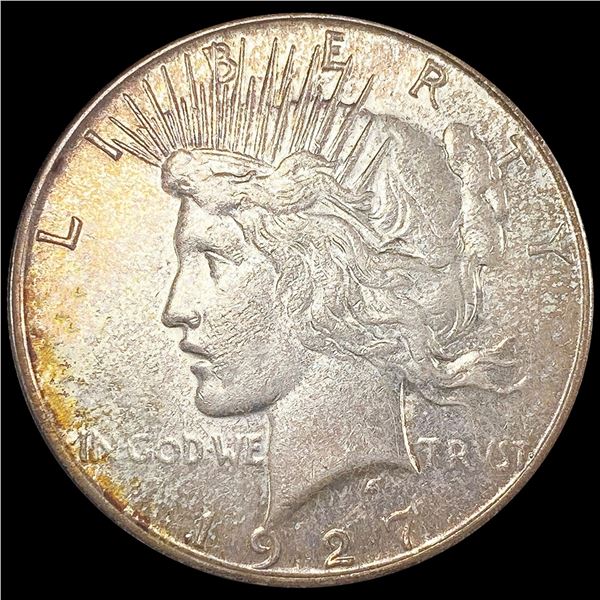 1927-S Silver Peace Dollar ABOUT UNCIRCULATED