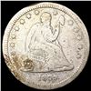 Image 1 : 1859-S Seated Liberty Quarter NICELY CIRCULATED