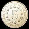 Image 2 : 1867 Shield Nickel CLOSELY UNCIRCULATED