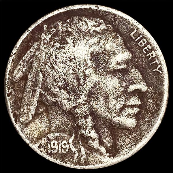1919-S Buffalo Nickel NICELY CIRCULATED