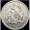 Image 2 : 1853 Arws & Rays Seated Liberty Quarter CLOSELY UN