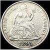 Image 1 : 1891 Seated Liberty Dime ABOUT UNCIRCULATED