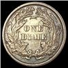 Image 2 : 1873 Arrows Seated Liberty Dime CLOSELY UNCIRCULAT